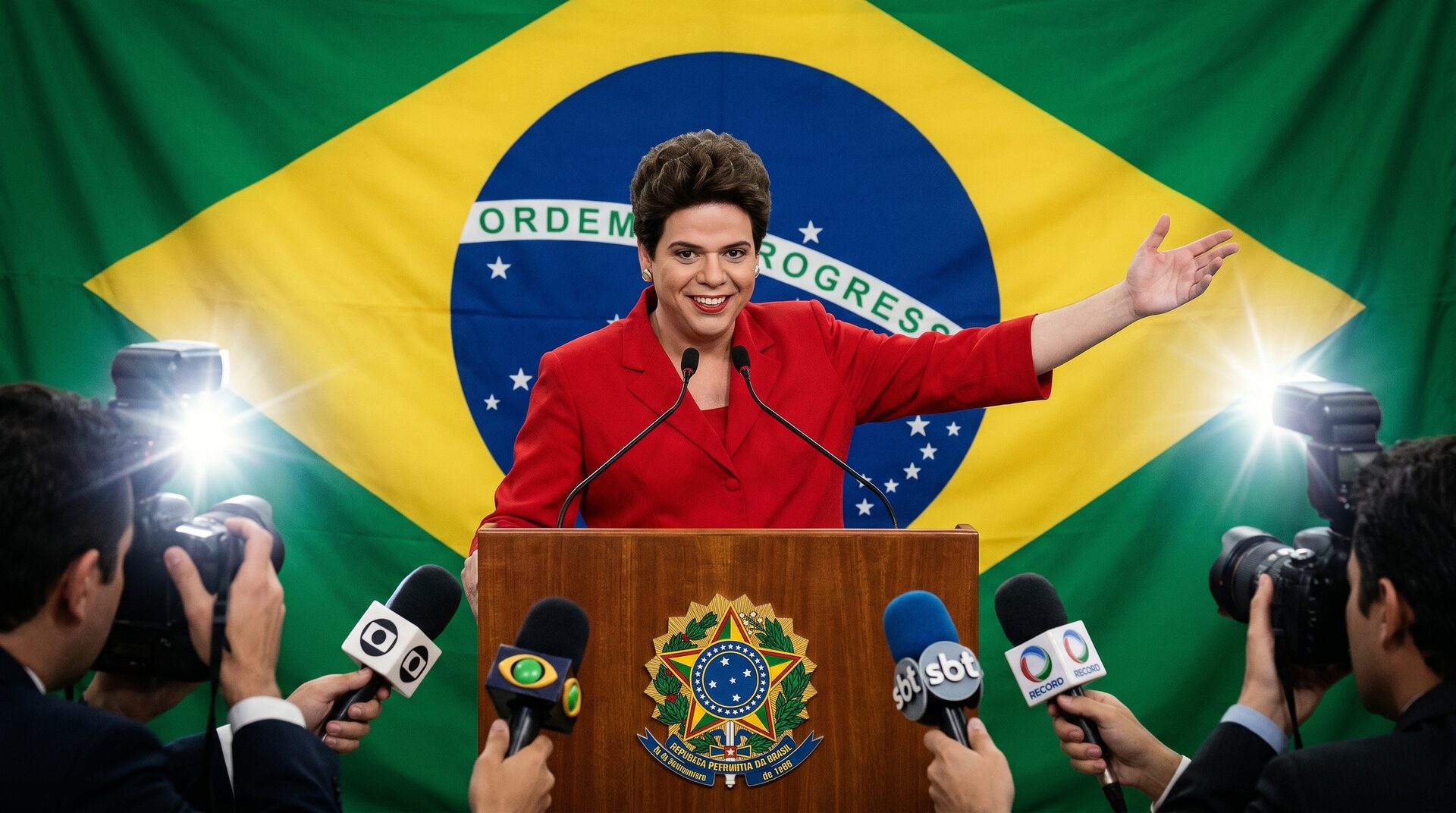 Sugestão de cartaz com Gustavo Mendes
